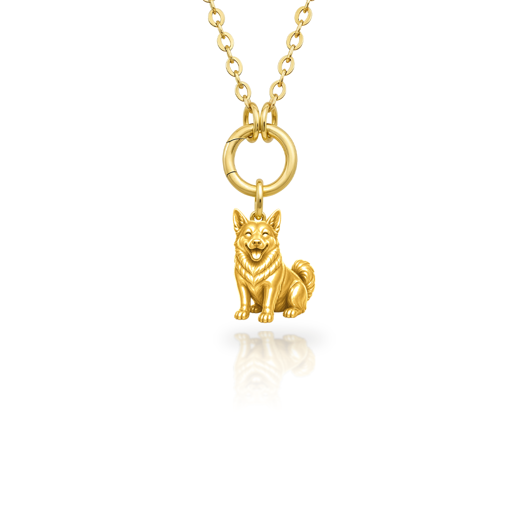 Swedish-Vallhund - 18K Gold Vermeil - 1st