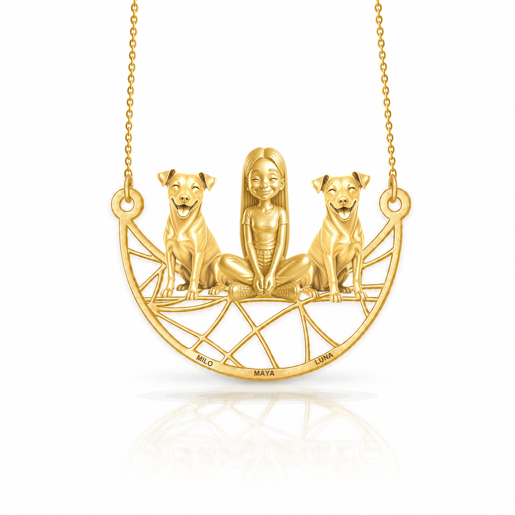 Swedish Farmdog - 18K Gold Vermeil - 1st