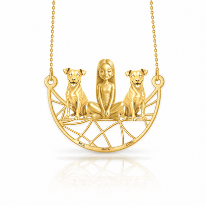Swedish Farmdog - 18K Gold Vermeil - 1st