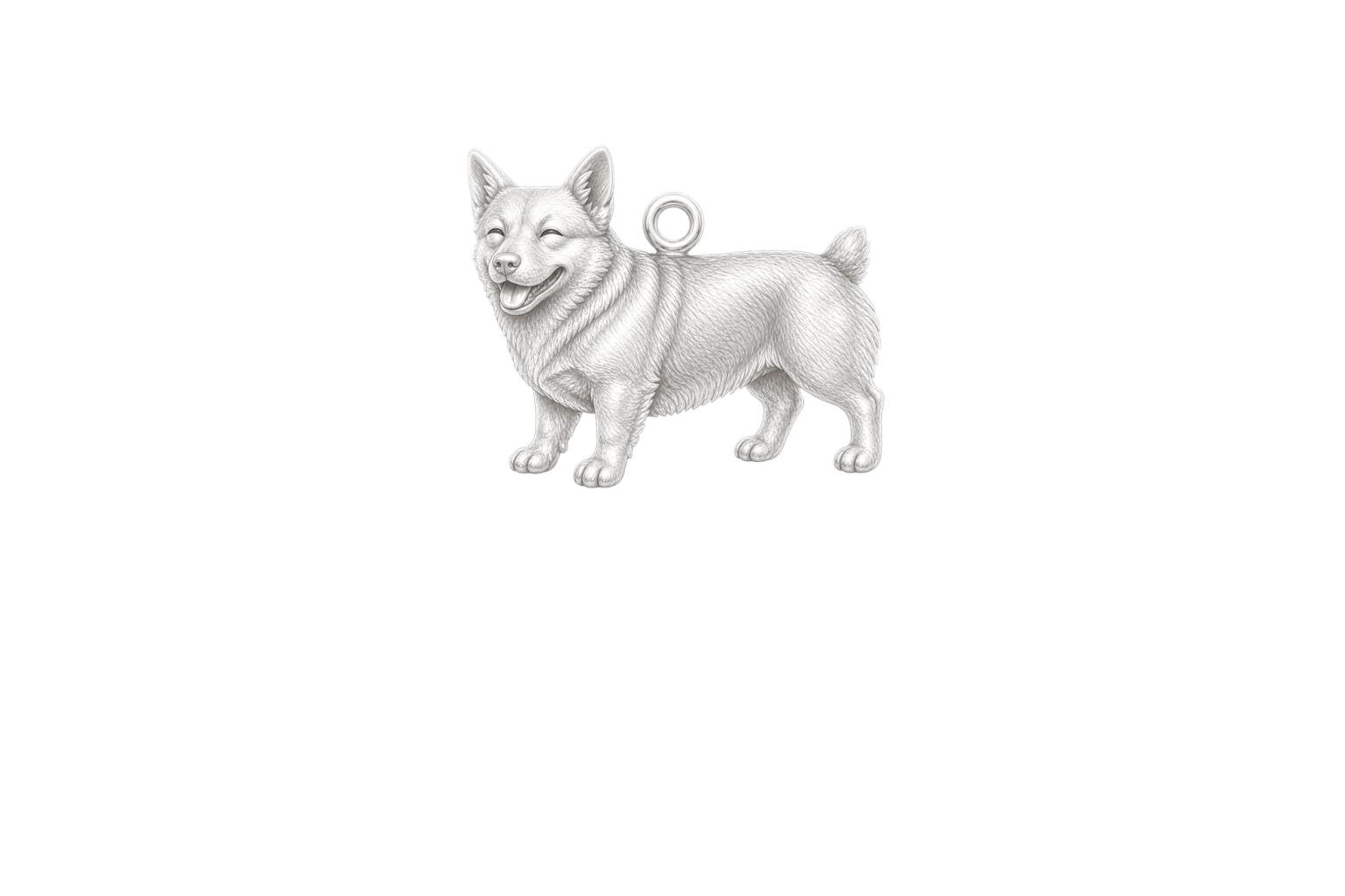 Soulyshine Swedish Vallhund Little Love Charm Only - Image 1