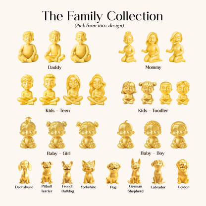 The Loving Home – Handcrafted Family & Pet Portrait Necklace