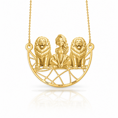 Tibetan Mastiff - 18K Gold Vermeil - 1st