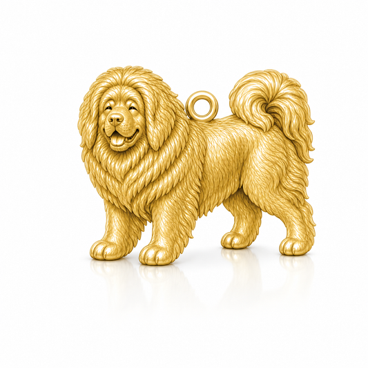 Soulyshine Tibetan Mastiff Purest Bond Petite Companion Charm Necklace - Image 1