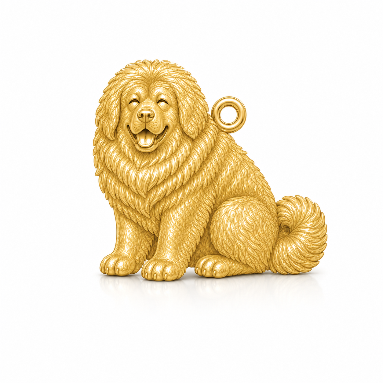 Soulyshine Tibetan Mastiff Personalized Pet Companion Charm Only