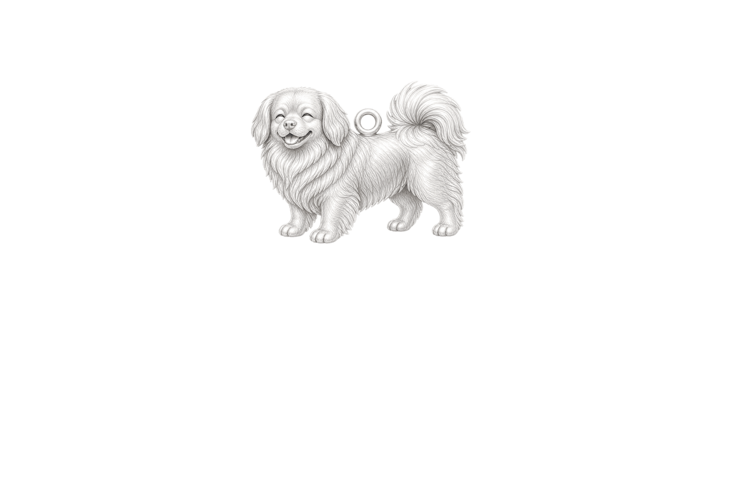 Soulyshine Tibetan Spaniel Little Love Charm Only - Image 1