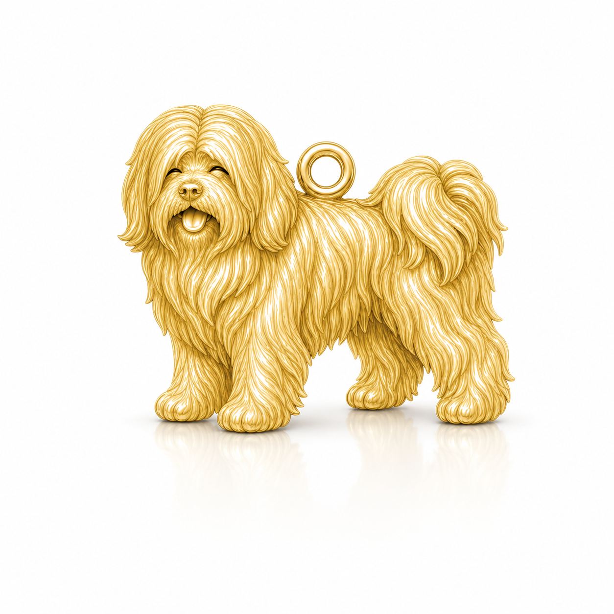 Soulyshine Tibetan Terrier Personalized Pet Companion Charm Only