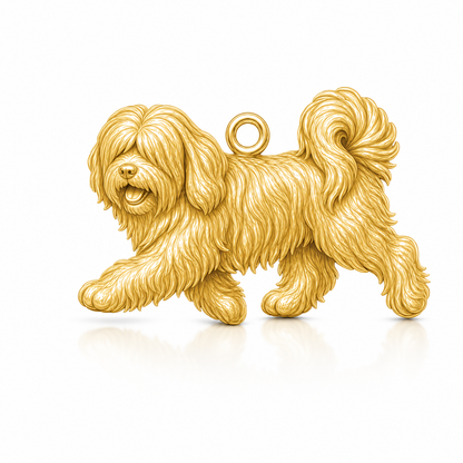 Soulyshine Tibetan Terrier Personalized Pet Companion Charm Only