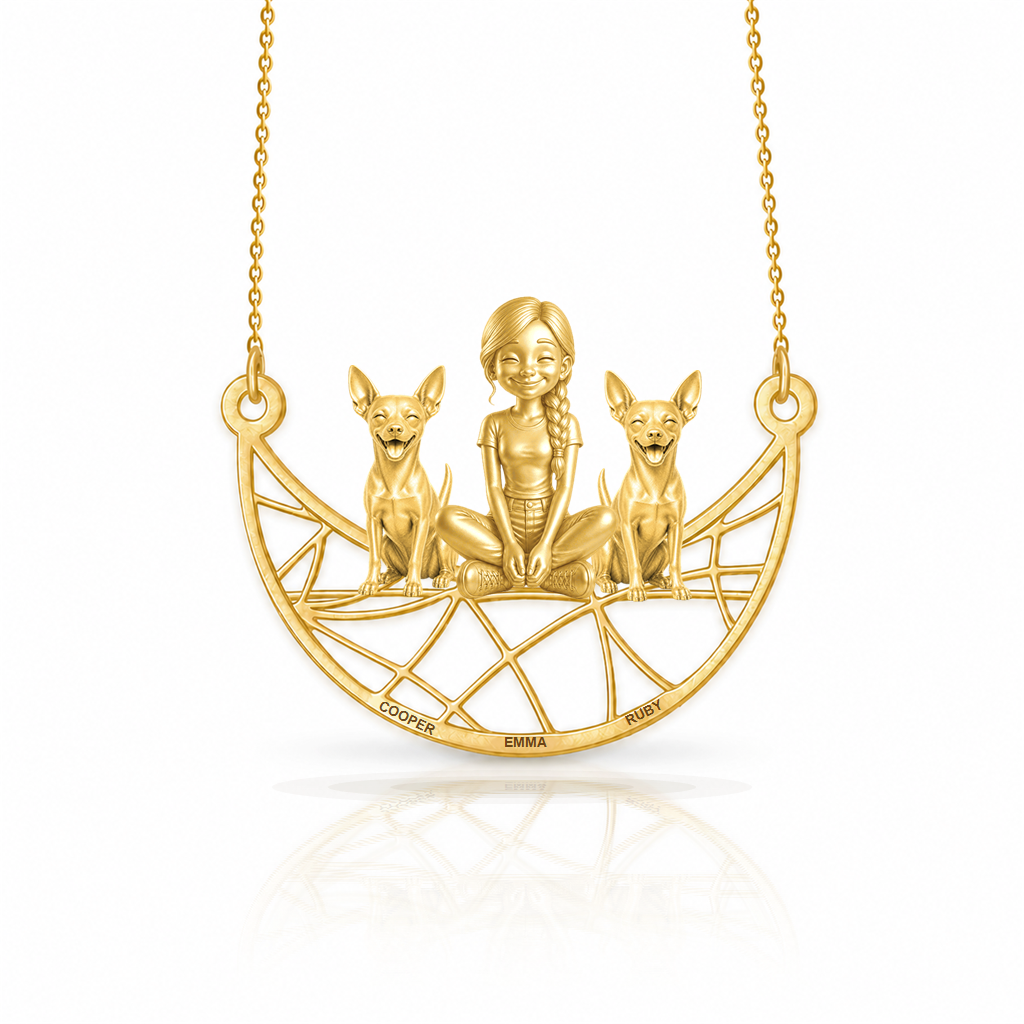 Toy Fox Terrier - 18K Gold Vermeil - 1st