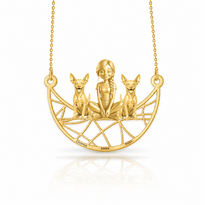 Toy Fox Terrier - 18K Gold Vermeil - 1st