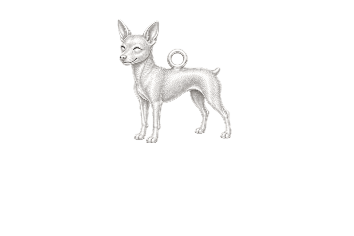Soulyshine Toy Fox Terrier Little Love Charm Only - Image 1