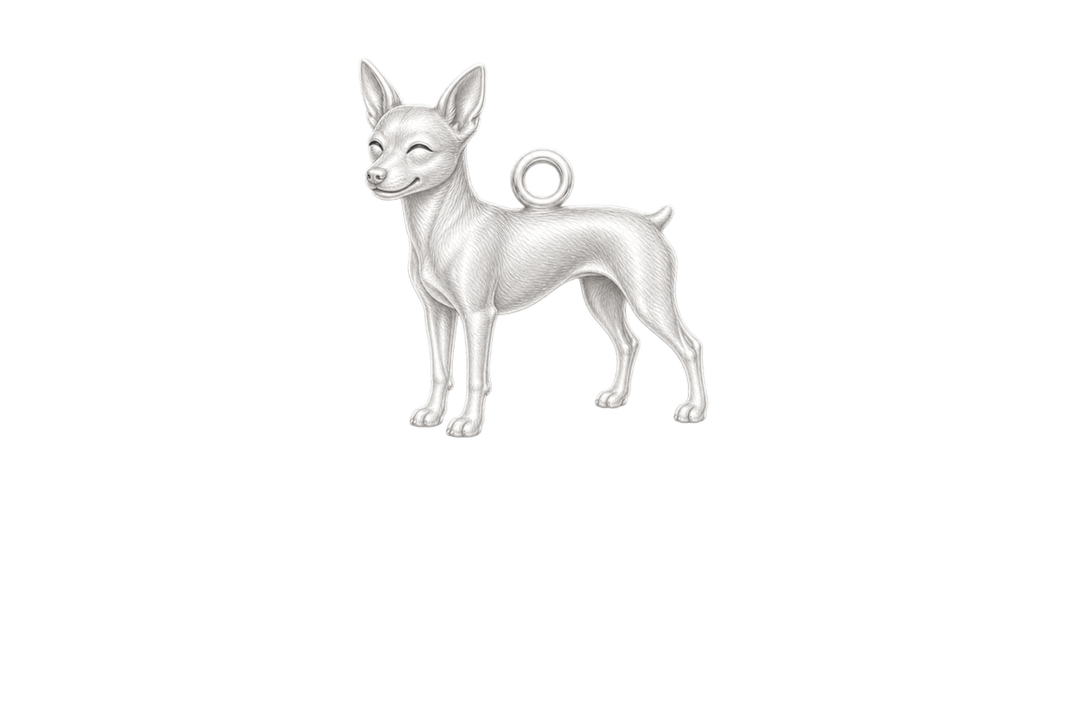Soulyshine Toy Fox Terrier Little Love Charm Only - Image 1