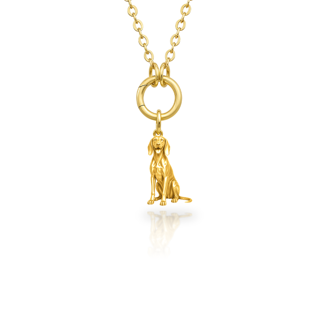 Treeing-Walker-Coonhound - 18K Gold Vermeil - 1st