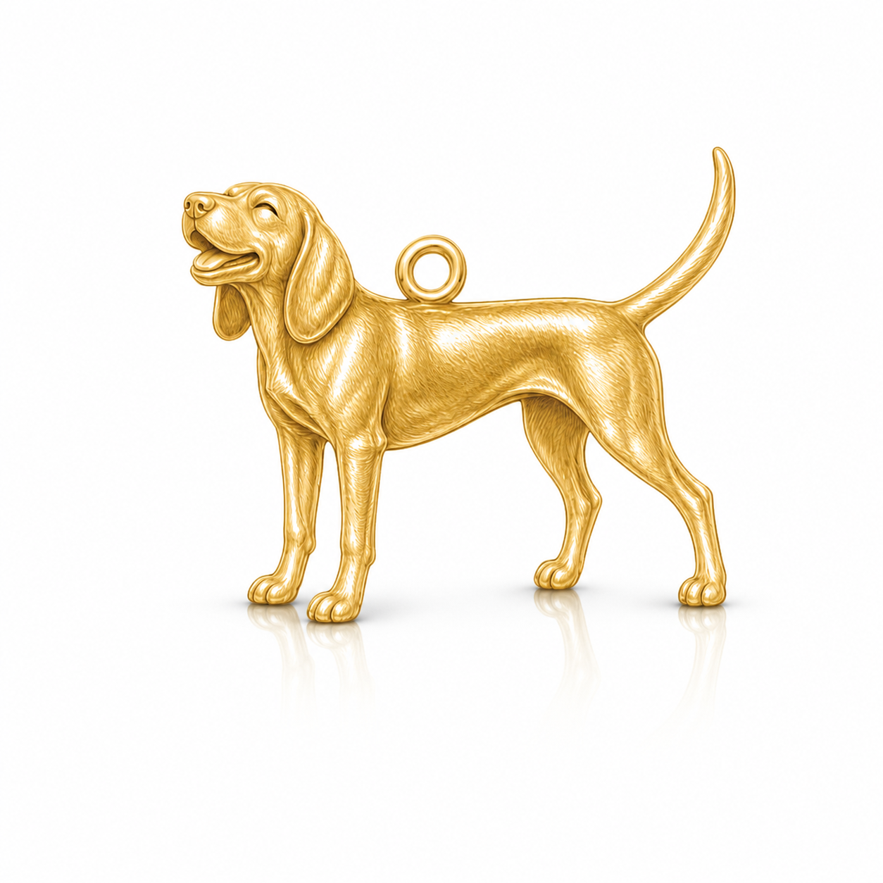 Soulyshine Treeing Walker Coonhound Personalized Pet Companion Charm Only