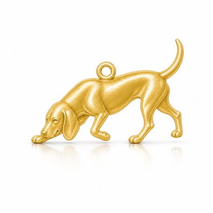 Soulyshine Treeing Walker Coonhound Personalized Pet Companion Charm Only