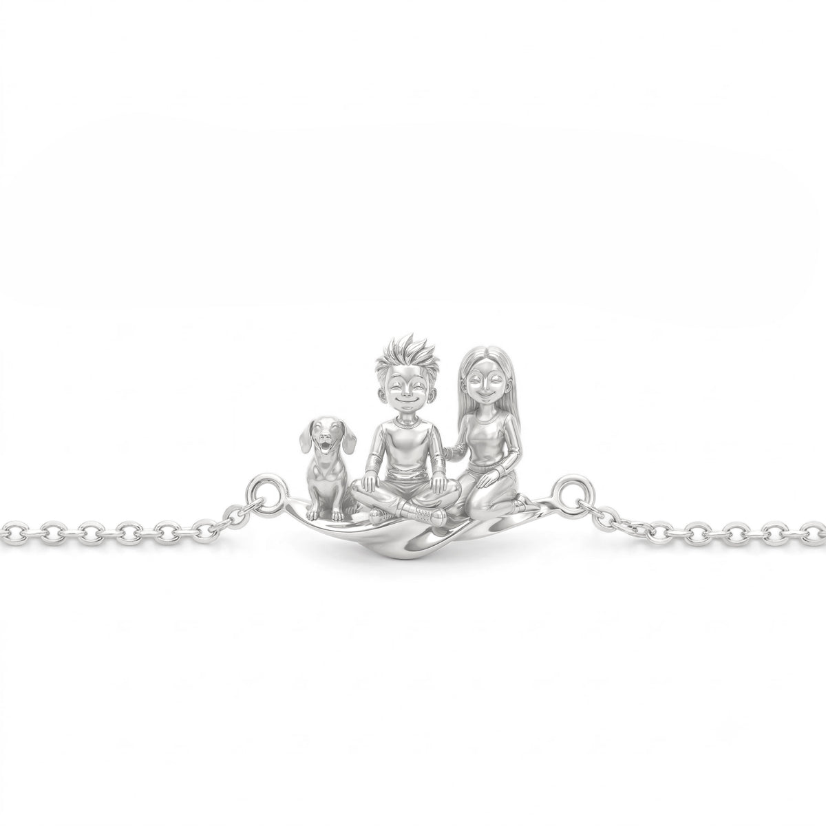 The Loving Home – Family & Pet Portrait Handcrafted Bracelet