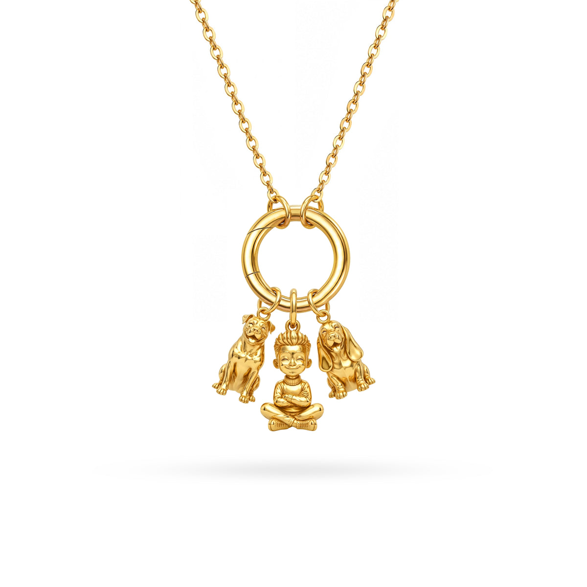 Purest Bond - The Petite Companion Charm Necklace