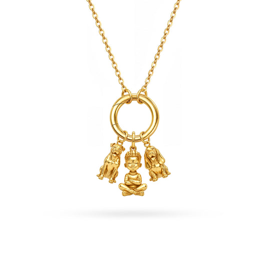Purest Bond - The Petite Companion Charm Necklace