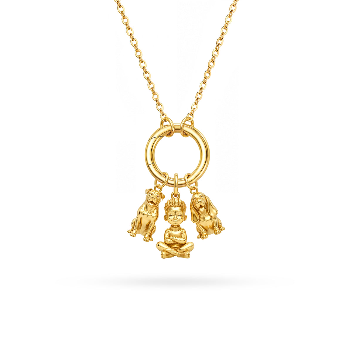 Purest Bond - The Petite Companion Charm Necklace