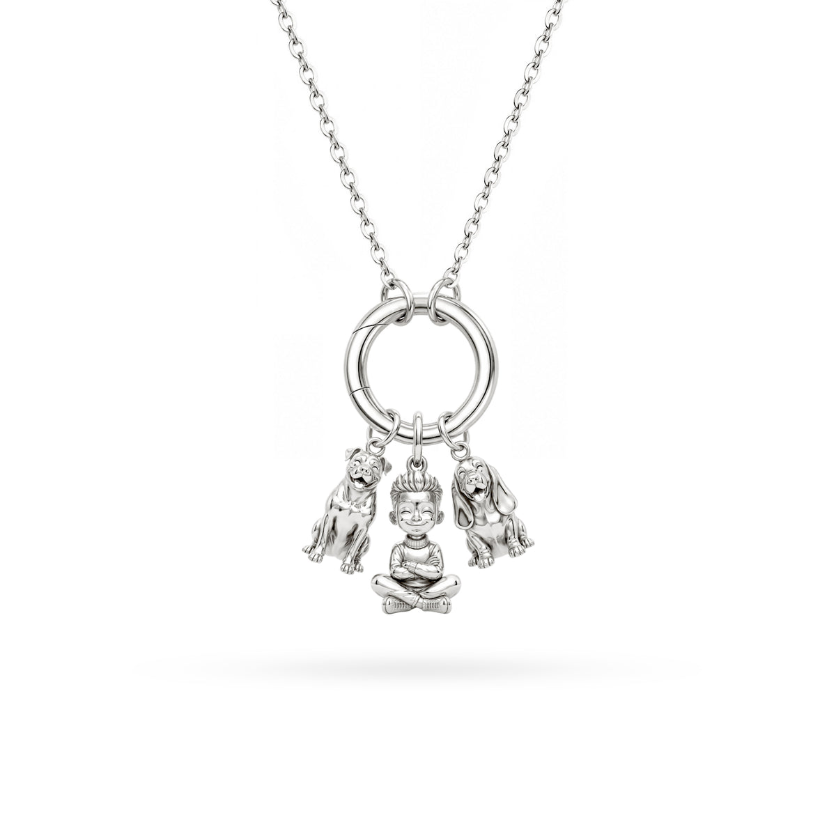 Purest Bond - The Petite Companion Charm Necklace