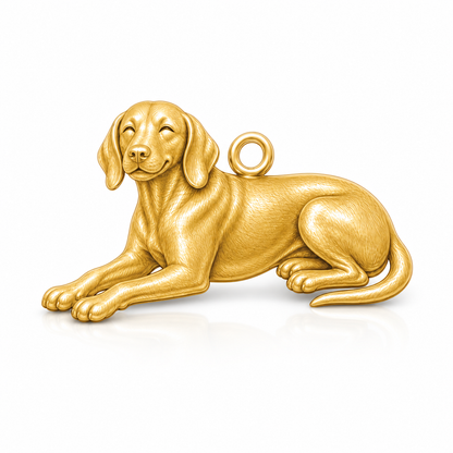 Soulyshine Vizsla Personalized Pet Companion Charm Only