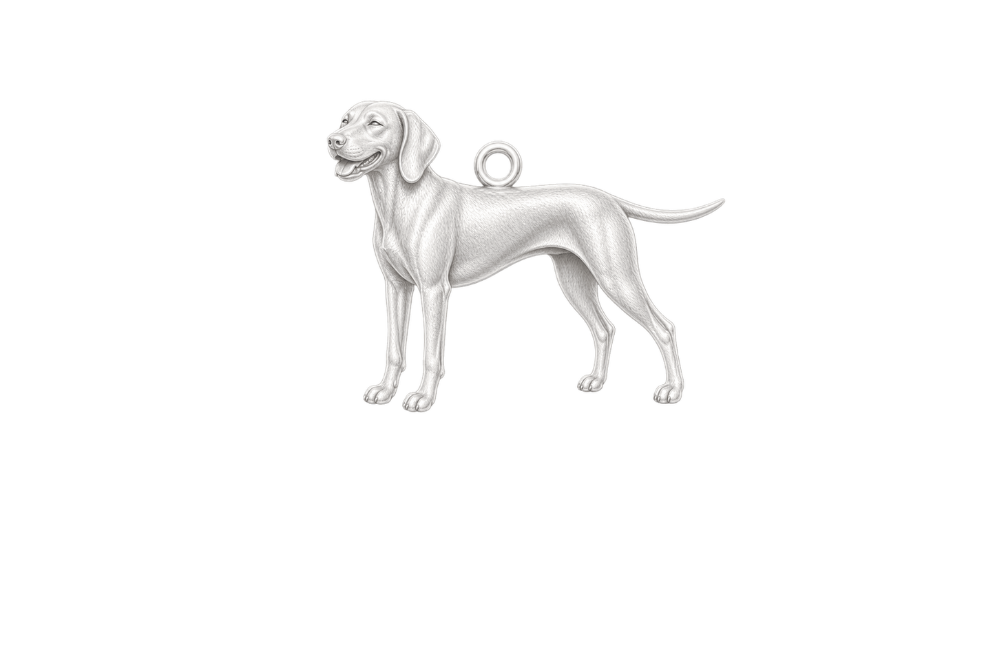 Soulyshine Weimaraner Little Love Charm Only - Image 1