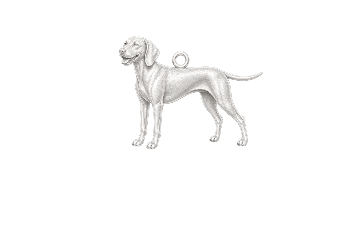 Soulyshine Weimaraner Little Love Charm Only - Image 1