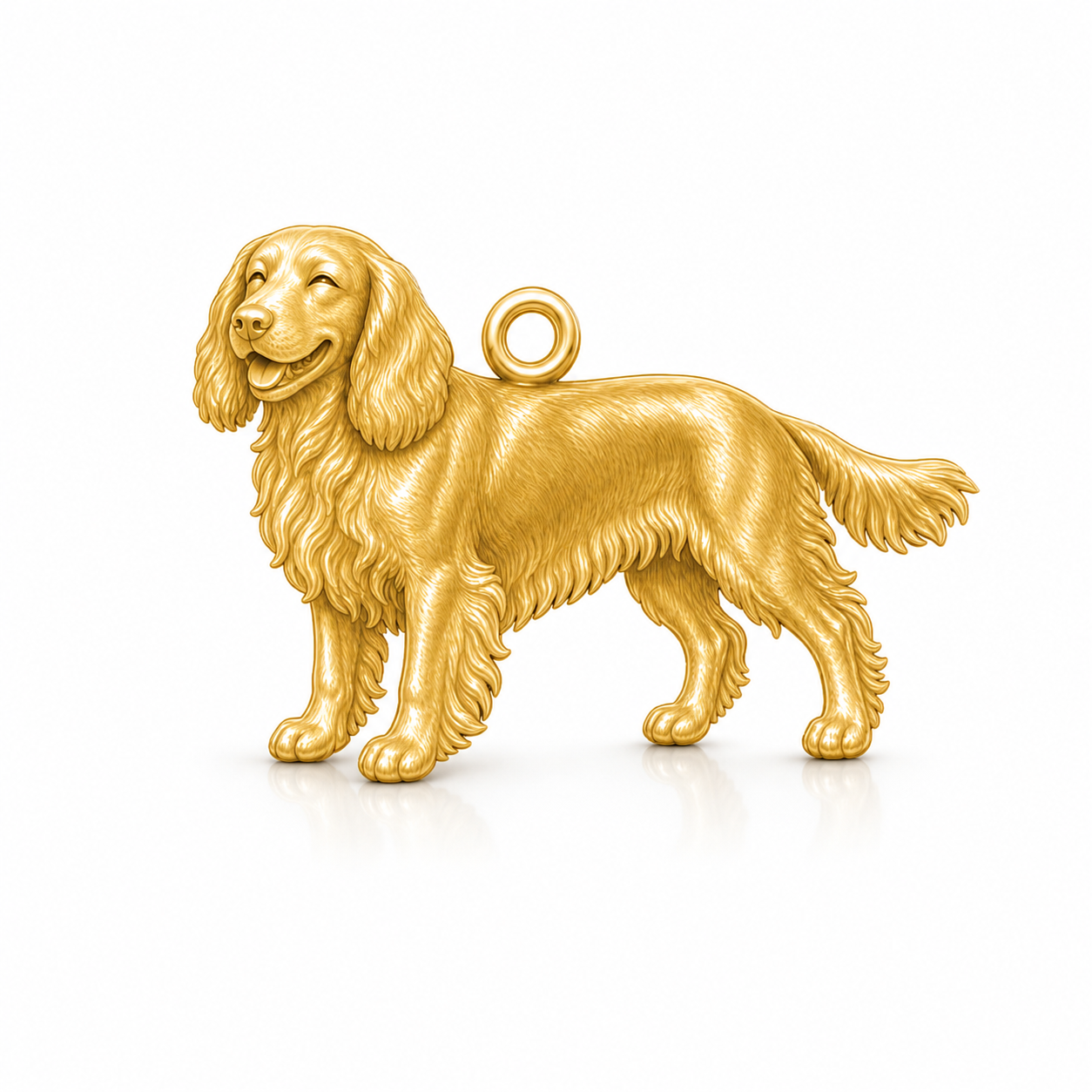 Soulyshine Welsh Springer Spaniel Personalized Pet Companion Charm Only