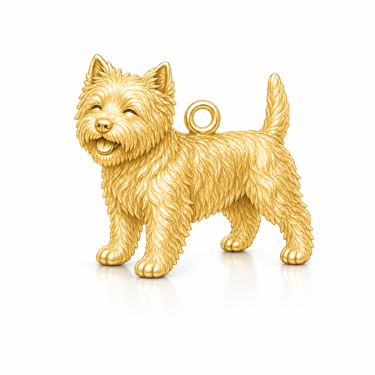 Soulyshine West Highland White Terrier Personalized Pet Companion Charm Only