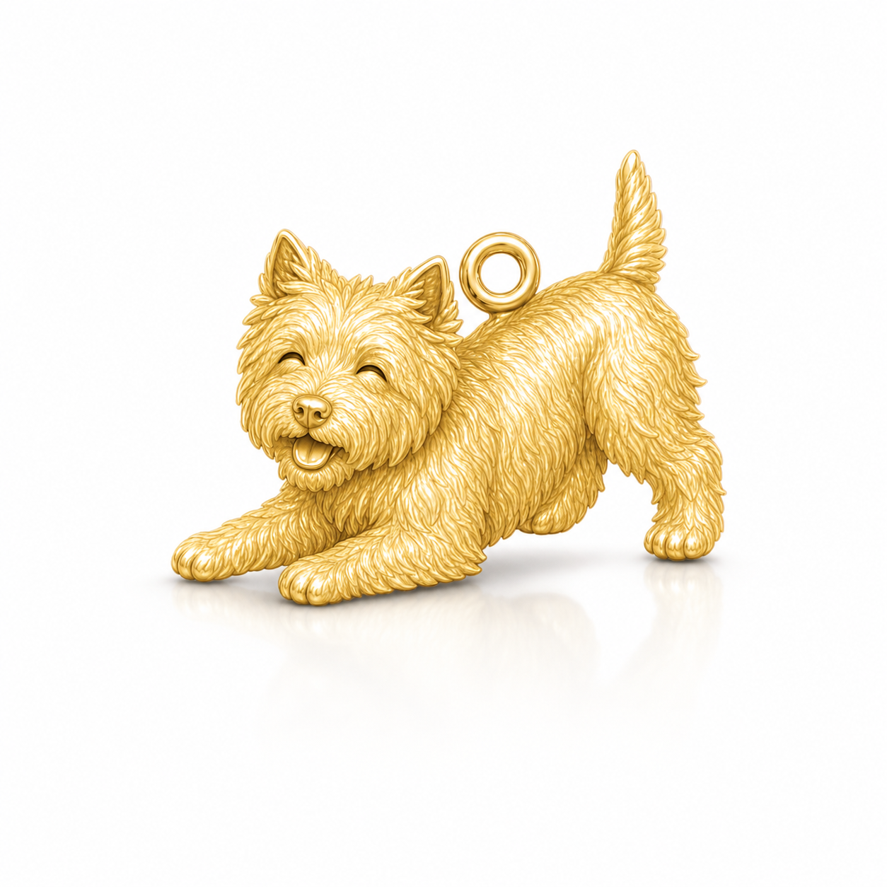 Soulyshine West Highland White Terrier Personalized Pet Companion Charm Only