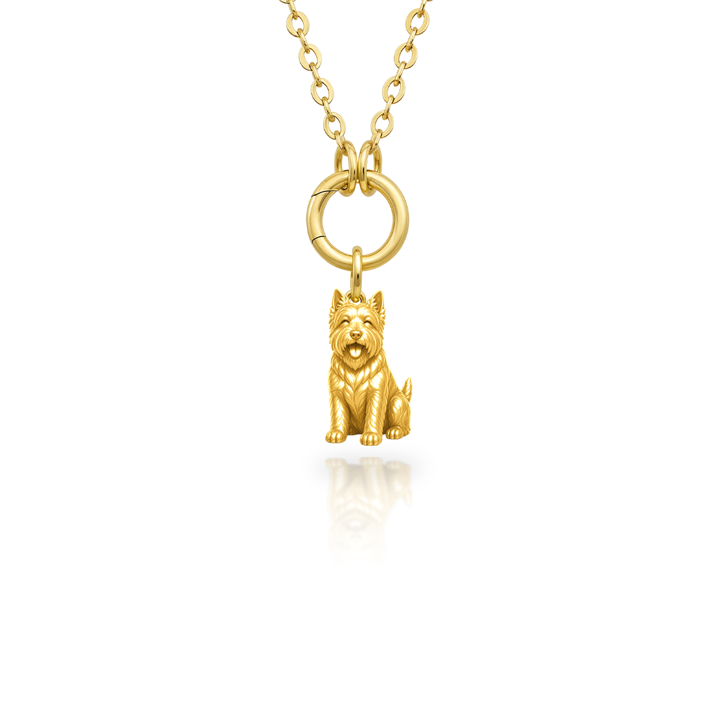 Westie - 18K Gold Vermeil - 1st