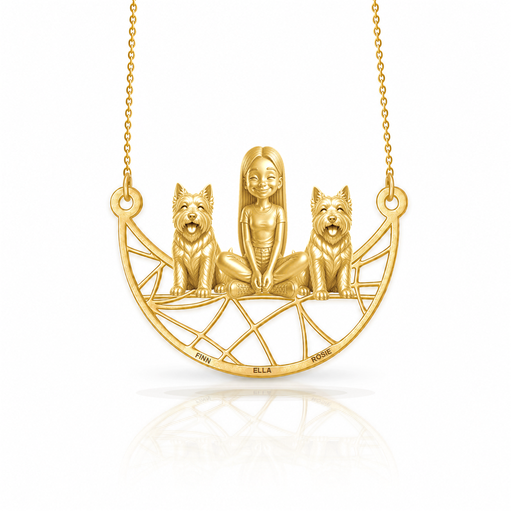 Westie - 18K Gold Vermeil - 1st