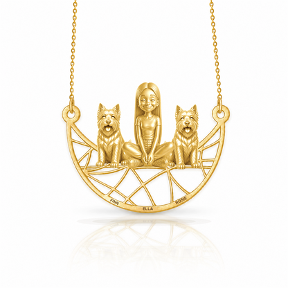 Westie - 18K Gold Vermeil - 1st