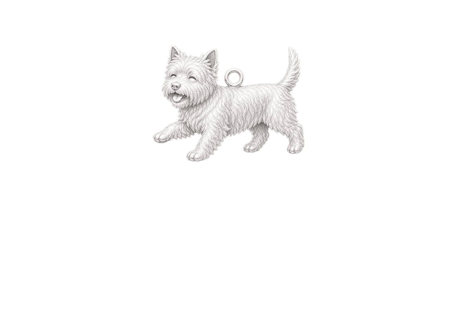 Soulyshine Westie Little Love Charm Only - Image 1