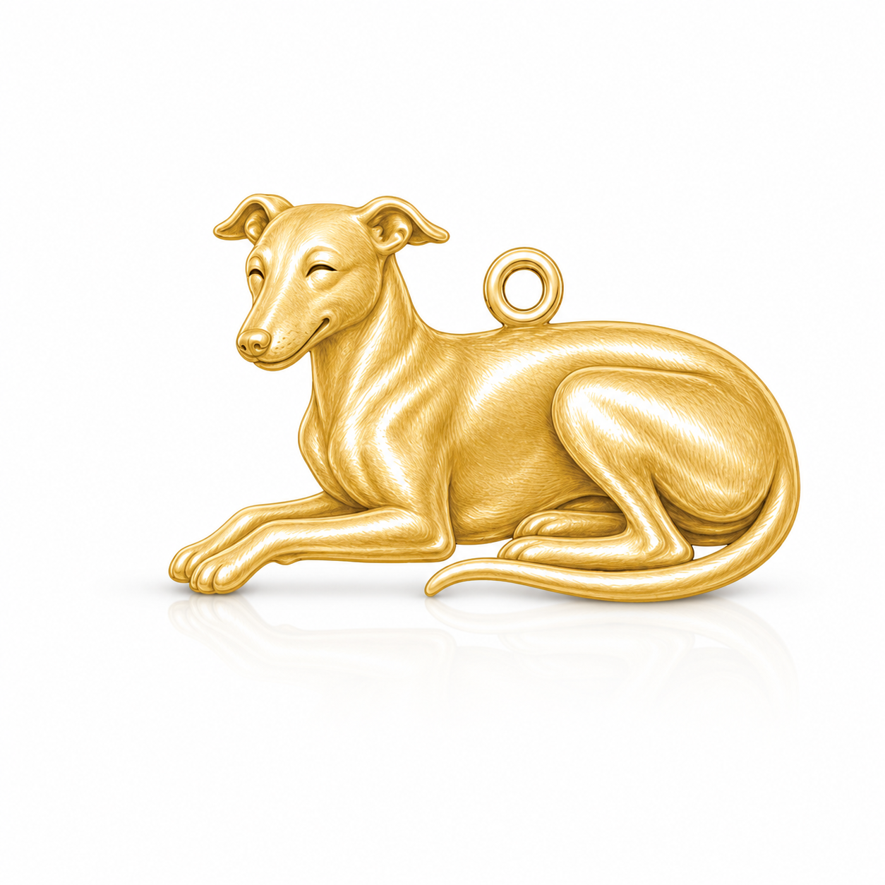 Soulyshine Whippet Personalized Pet Companion Charm Only