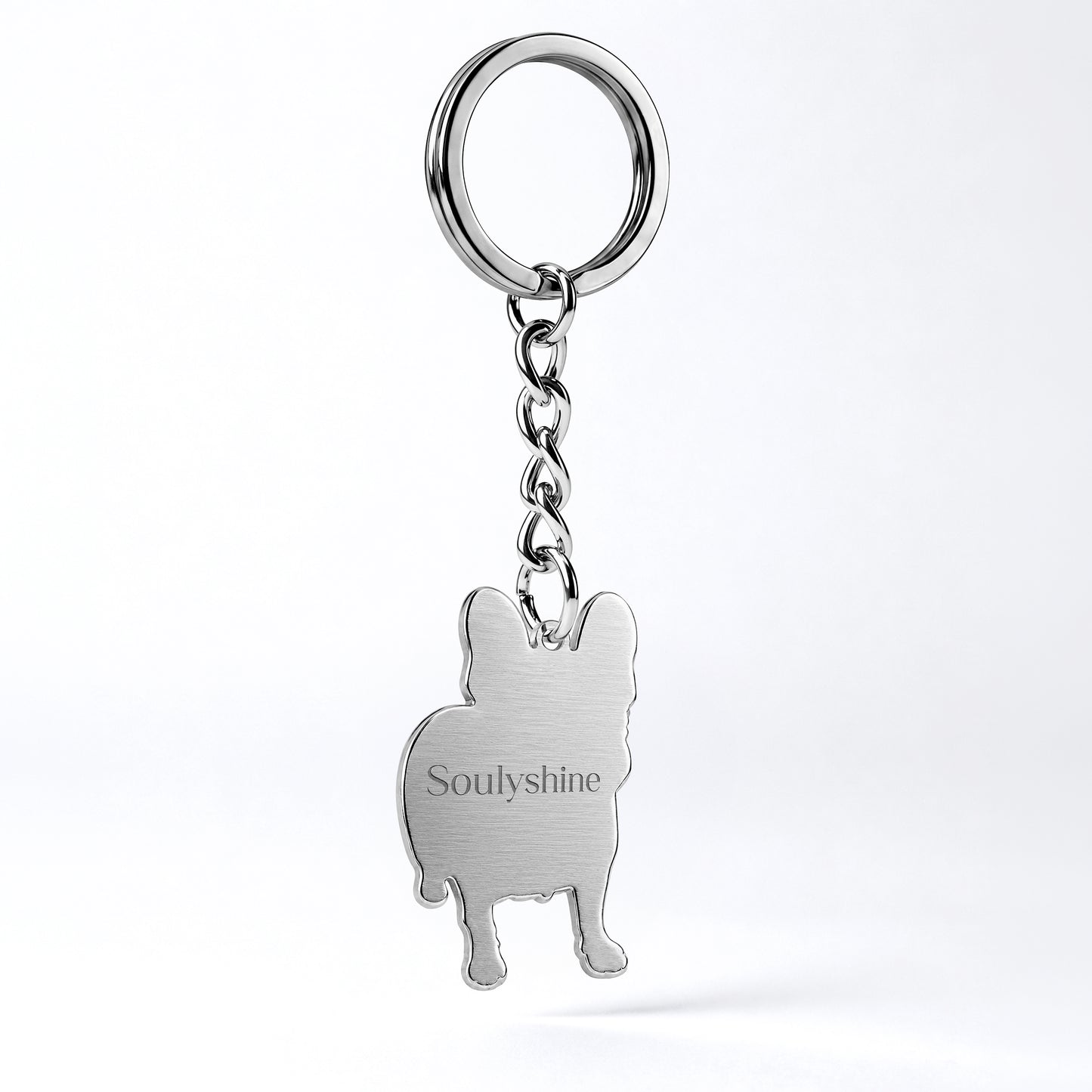 Soulyshine Precious Paw - Upload Pet Portrait Photo Shape Base Keychain