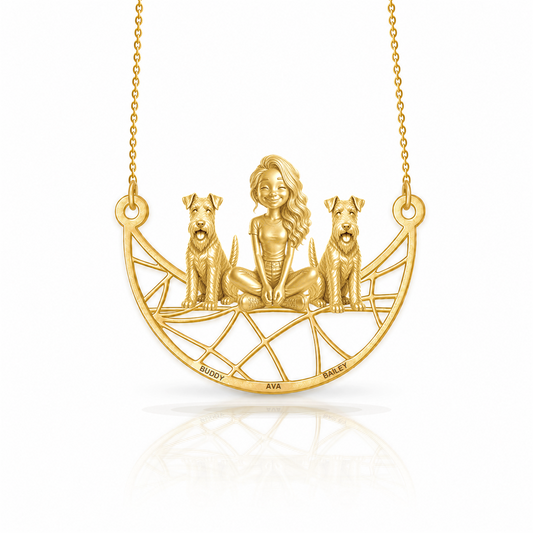 Soulyshine Wire personalized companion necklace