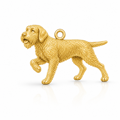 Soulyshine Wirehaired Pointing Griffon Personalized Pet Companion Charm Only