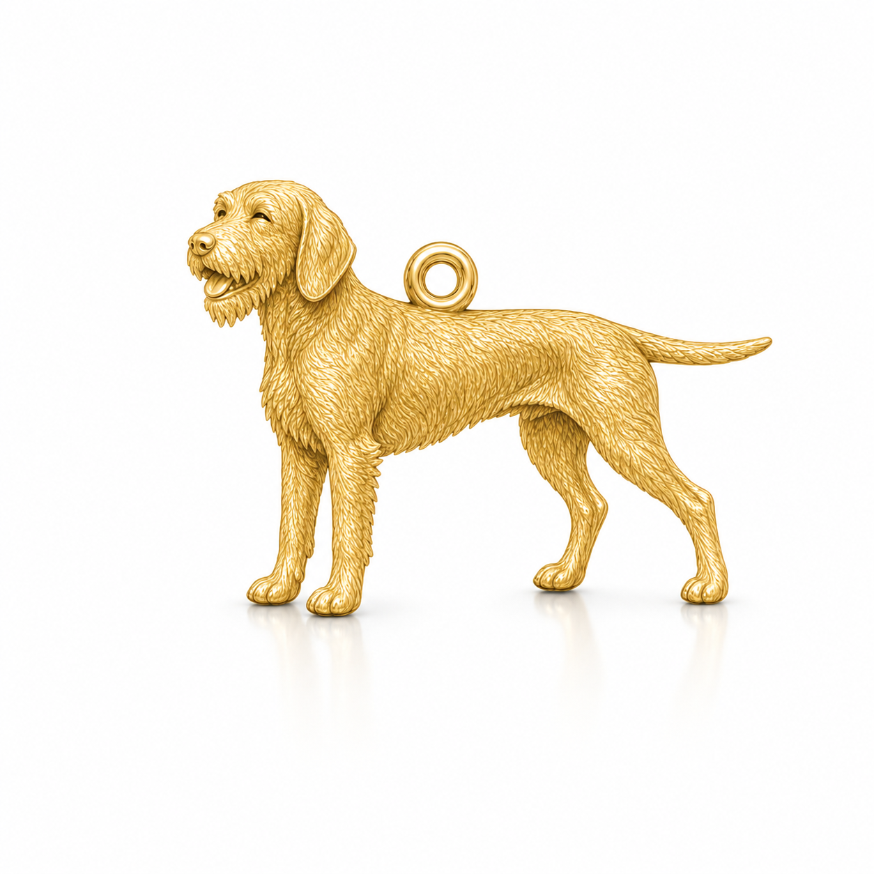 Soulyshine Wirehaired Vizsla Personalized Pet Companion Charm Only