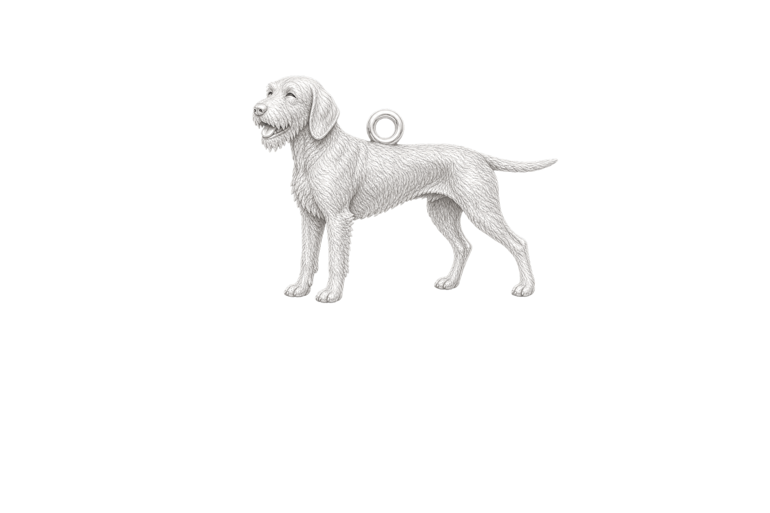 Soulyshine Wirehaired Vizsla Little Love Charm Only - Image 1