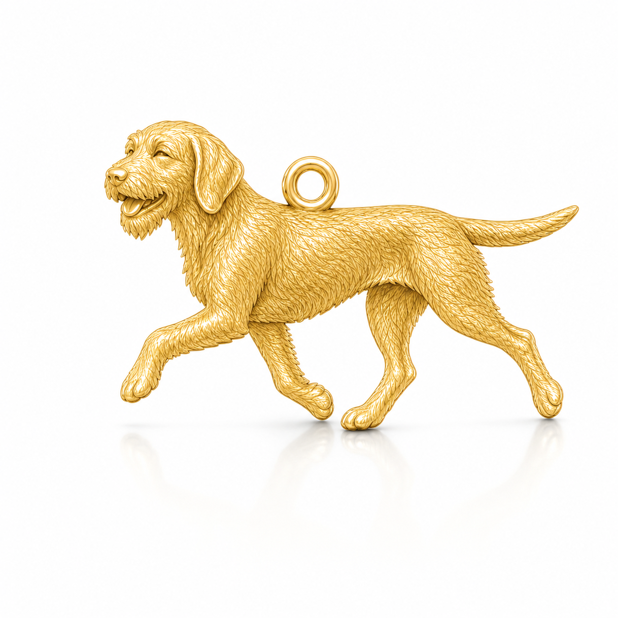 Soulyshine Wirehaired Vizsla Personalized Pet Companion Charm Only