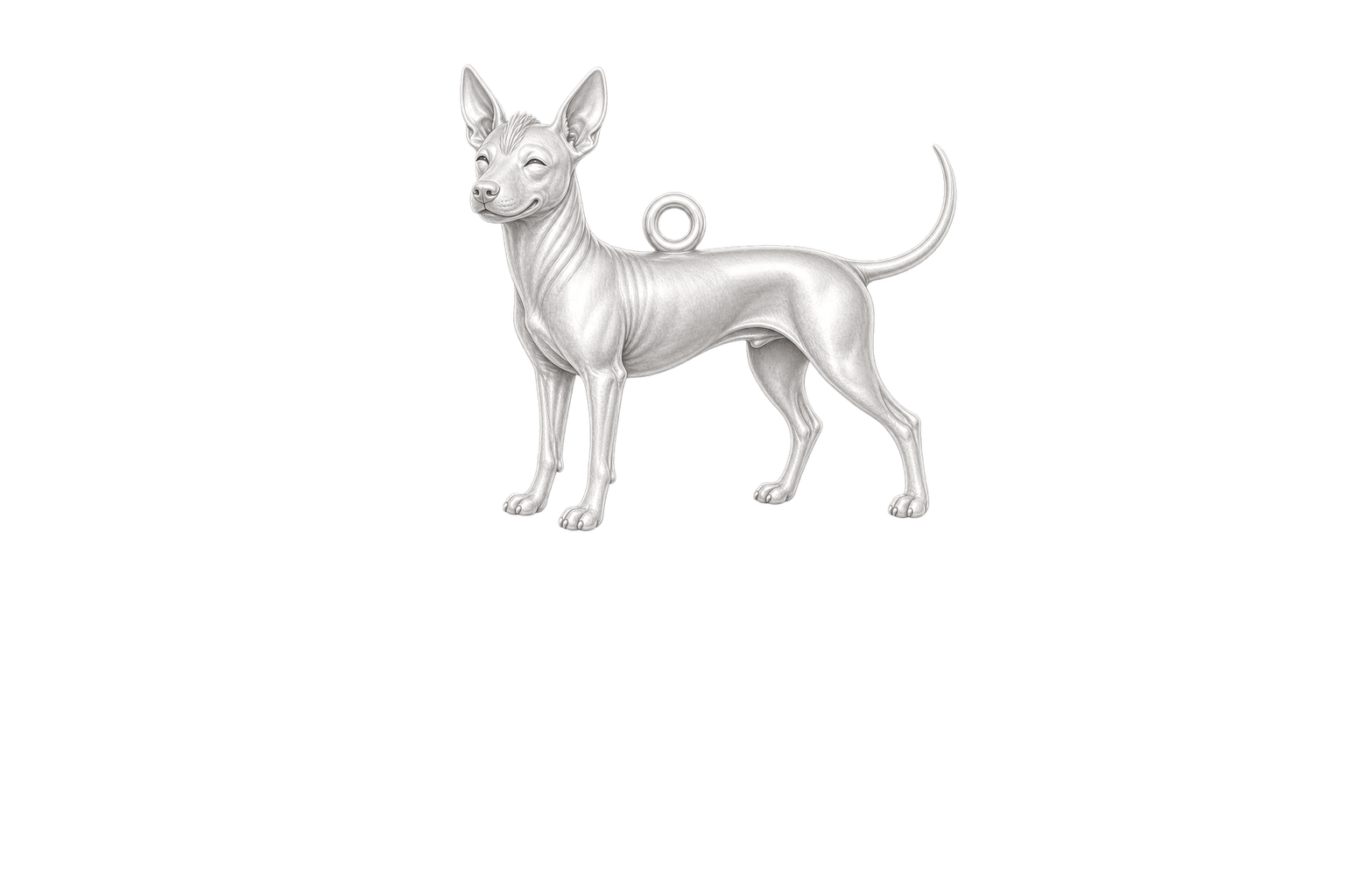 Soulyshine Xoloitzcuintli hairless Little Love Charm Only - Image 1