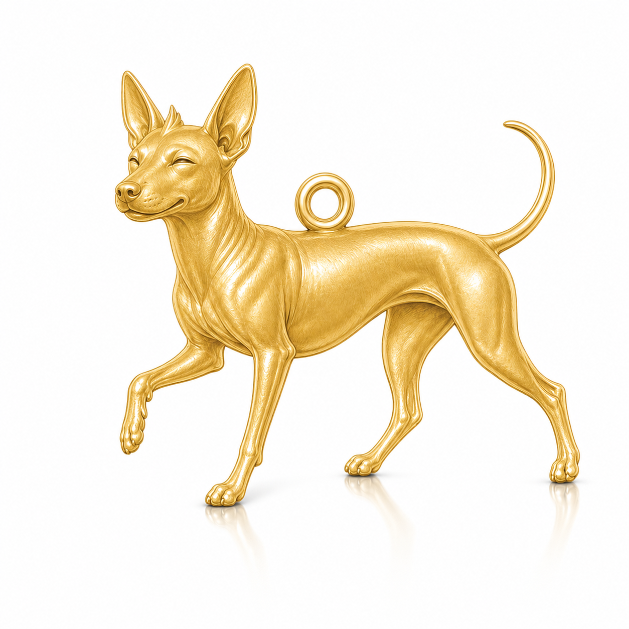 Soulyshine Xoloitzcuintli hairless Personalized Pet Companion Charm Only