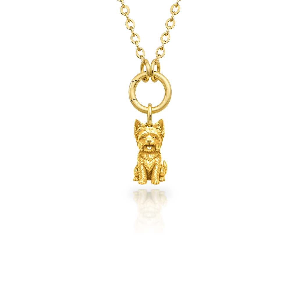 Yorkie - 18K Gold Vermeil - 1st