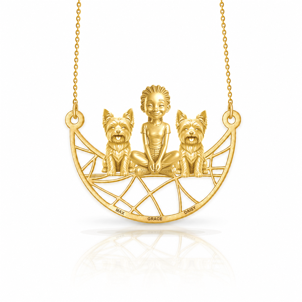 Yorkie - 18K Gold Vermeil - 1st