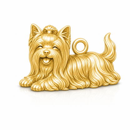 Soulyshine Yorkie Personalized Pet Companion Charm Only