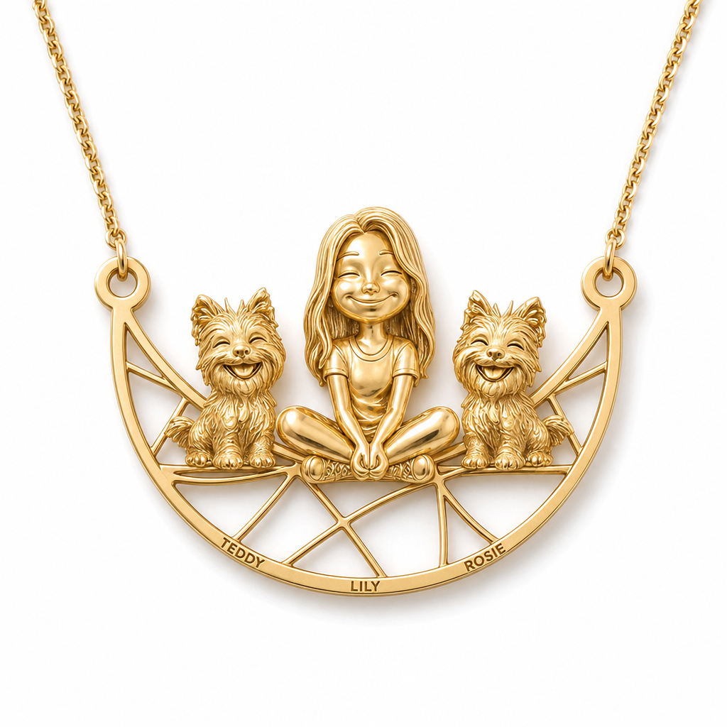 Yorkshire Terrier - 18K Gold Vermeil - 1st