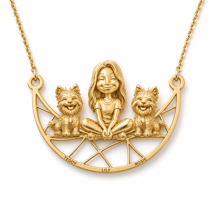 Yorkshire Terrier - 18K Gold Vermeil - 1st