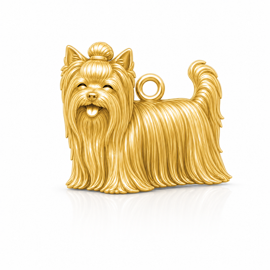 Soulyshine Yorkshire Terrier Purest Bond Petite Companion Charm Necklace - Image 1