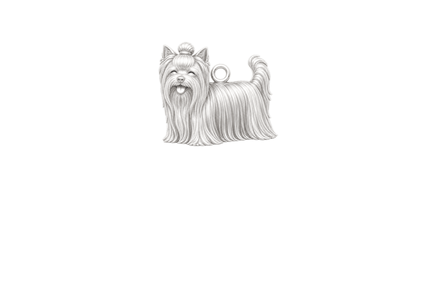 Soulyshine Yorkshire Terrier Little Love Charm Only - Image 1