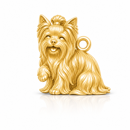 Soulyshine Yorkshire Terrier Personalized Pet Companion Charm Only